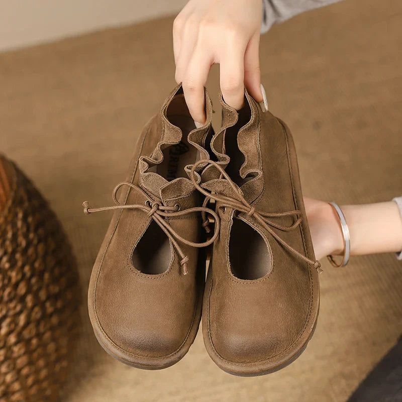 Genuine Leather - Flats CASA LARO WOMEN