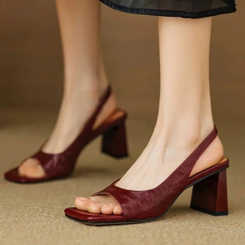 Genuine Leather - Heels CASA LARO WOMEN