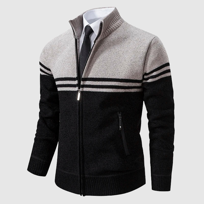 Harper Zip Front - Cardigan CASA LARO MEN