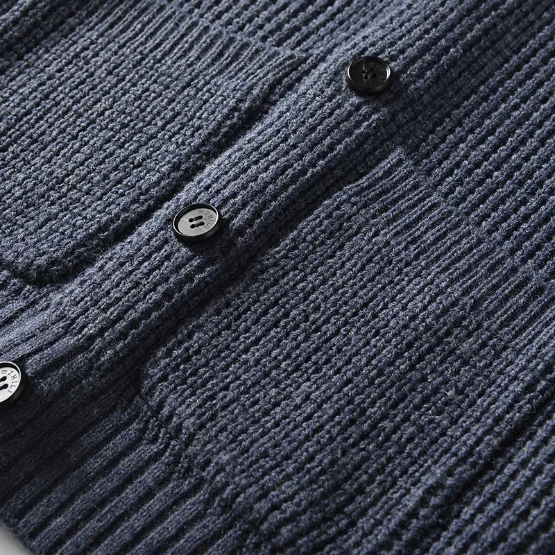 Shawl-Collar Pullover - Sweater
