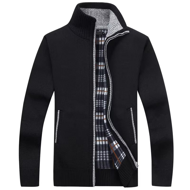 Henley Fleece - Cardigan CASA LARO MEN
