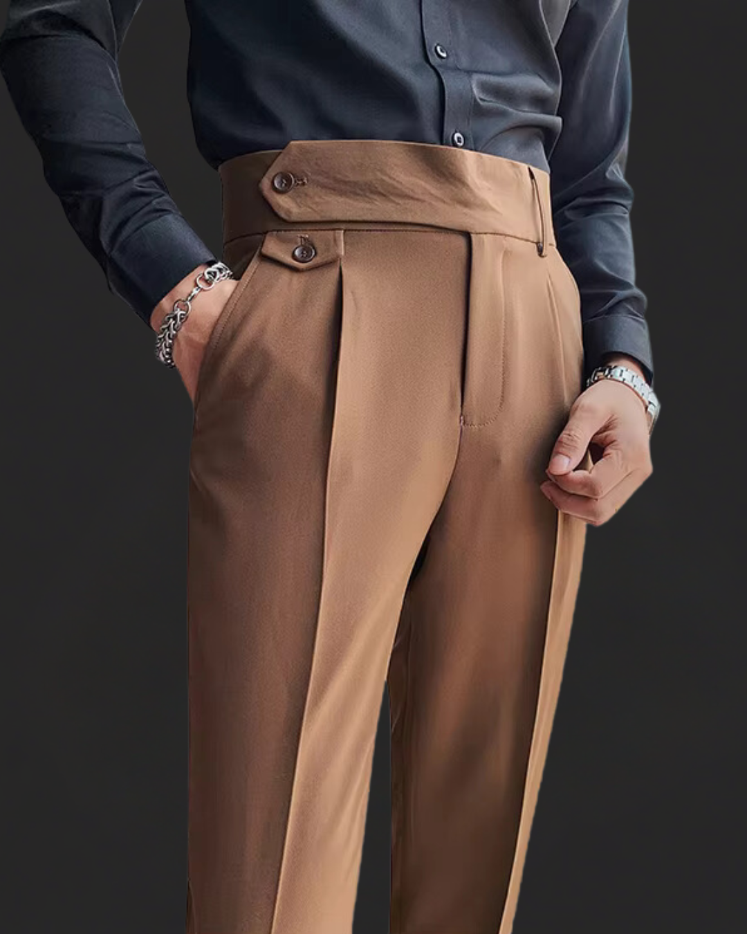 Heritage High-Waist Gurkha - Trousers CASA LARO MEN