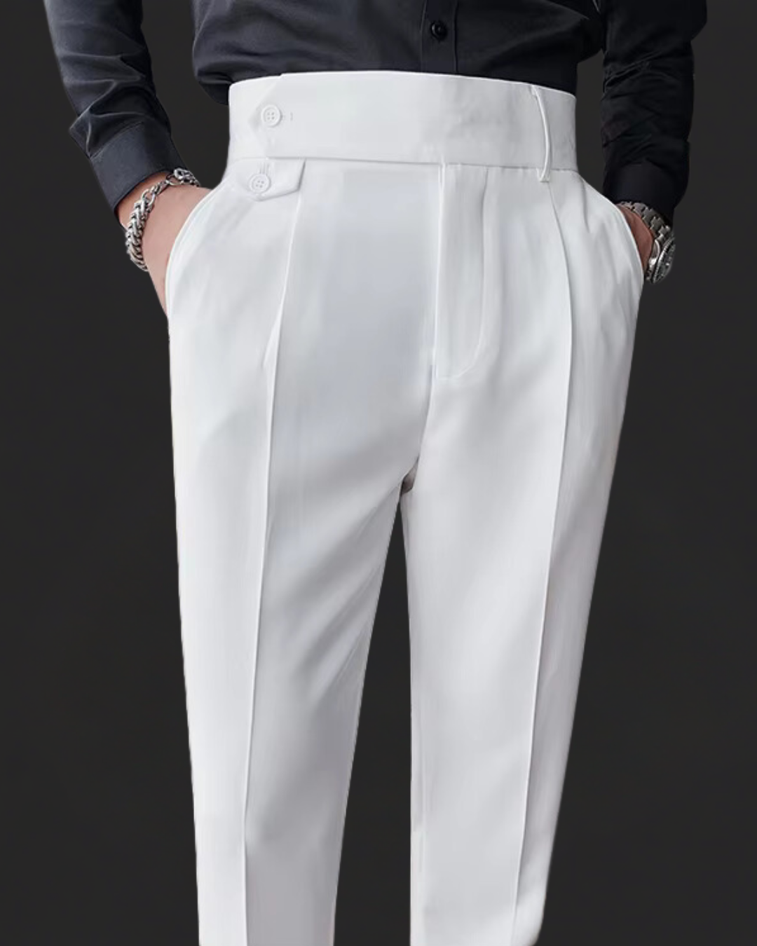 Heritage High-Waist Gurkha - Trousers CASA LARO MEN
