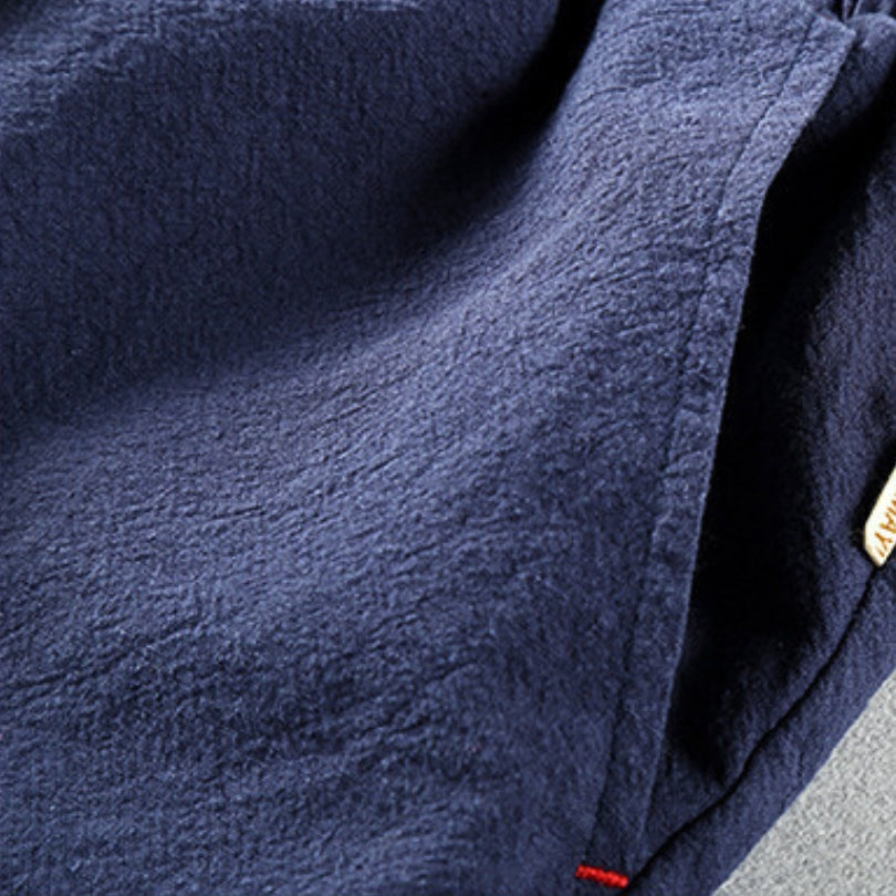 High-Rise Linen - Shorts CASA LARO MEN