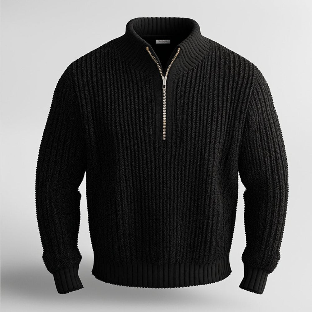 Highland Knit Quarter-Zip - Sweater CASA LARO MEN