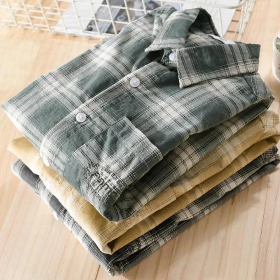 Highland Plaid Flannel - Shirt CASA LARO