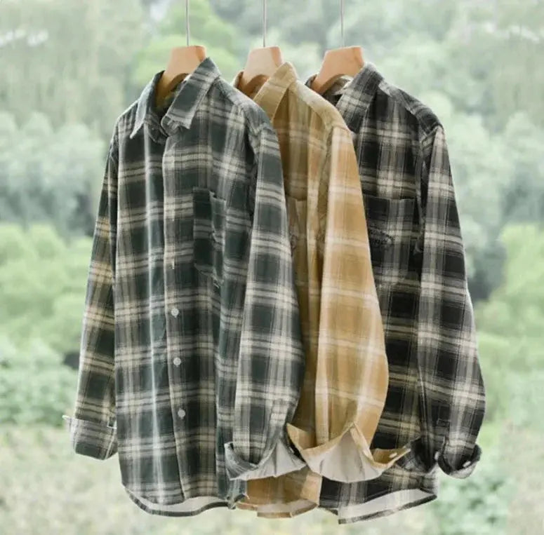 Highland Plaid Flannel - Shirt CASA LARO