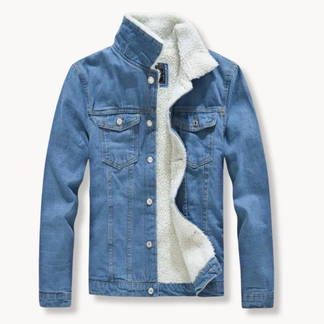 Highland Washed Blue Denim - Jacket CASA LARO