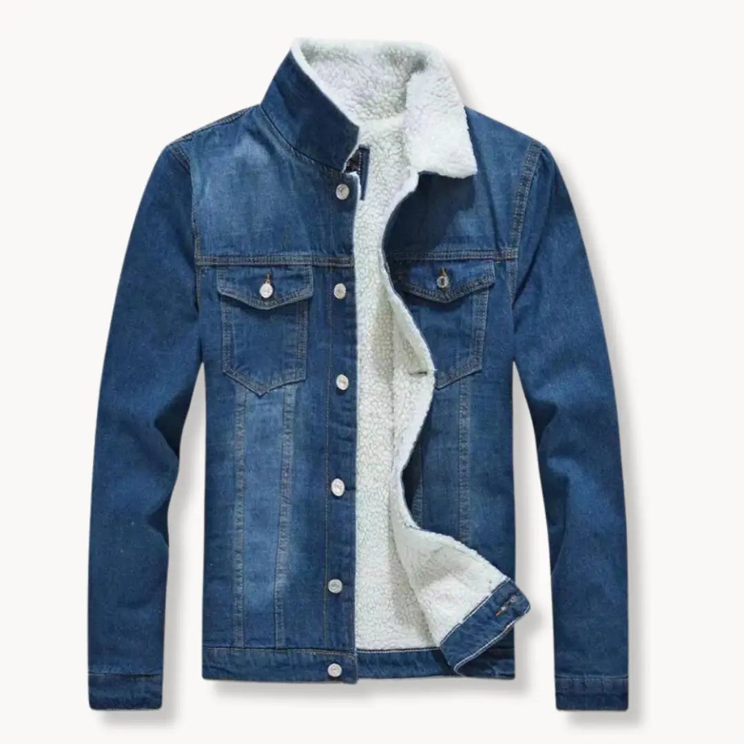 Highland Washed Blue Denim - Jacket CASA LARO