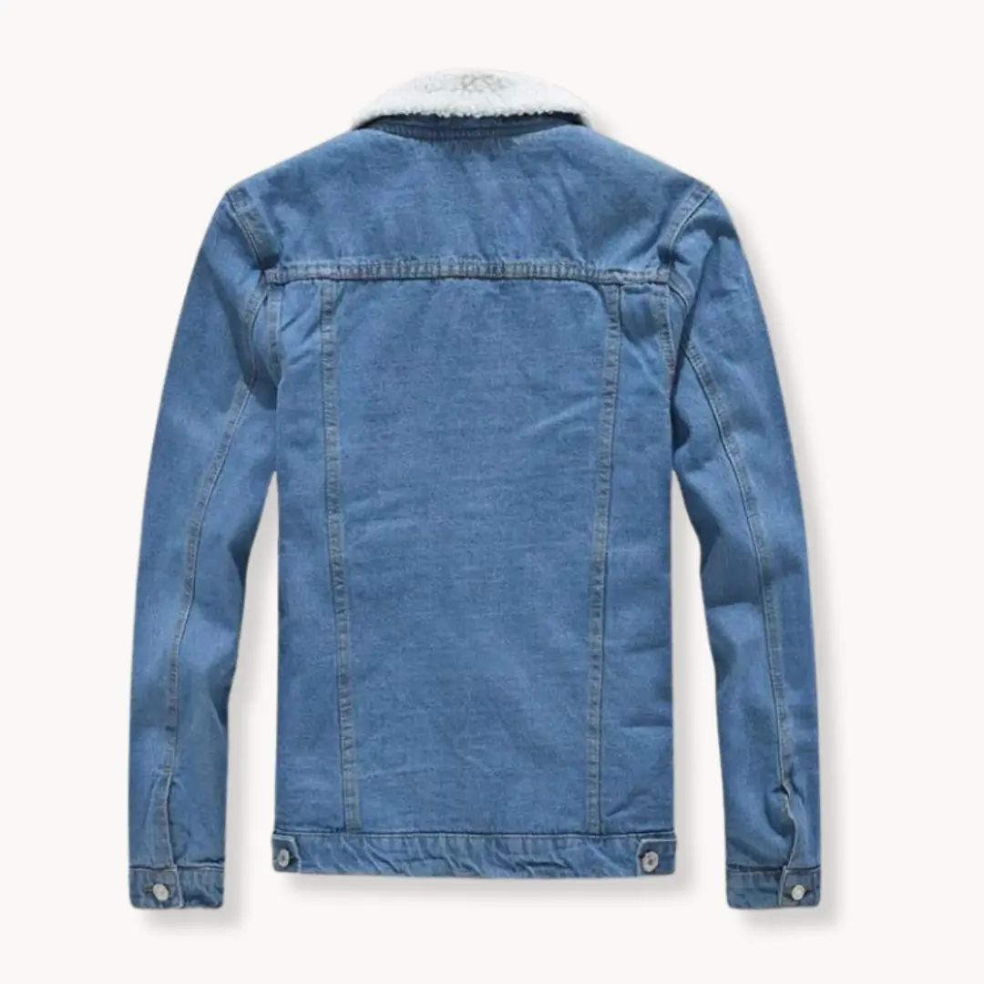 Highland Washed Blue Denim - Jacket CASA LARO