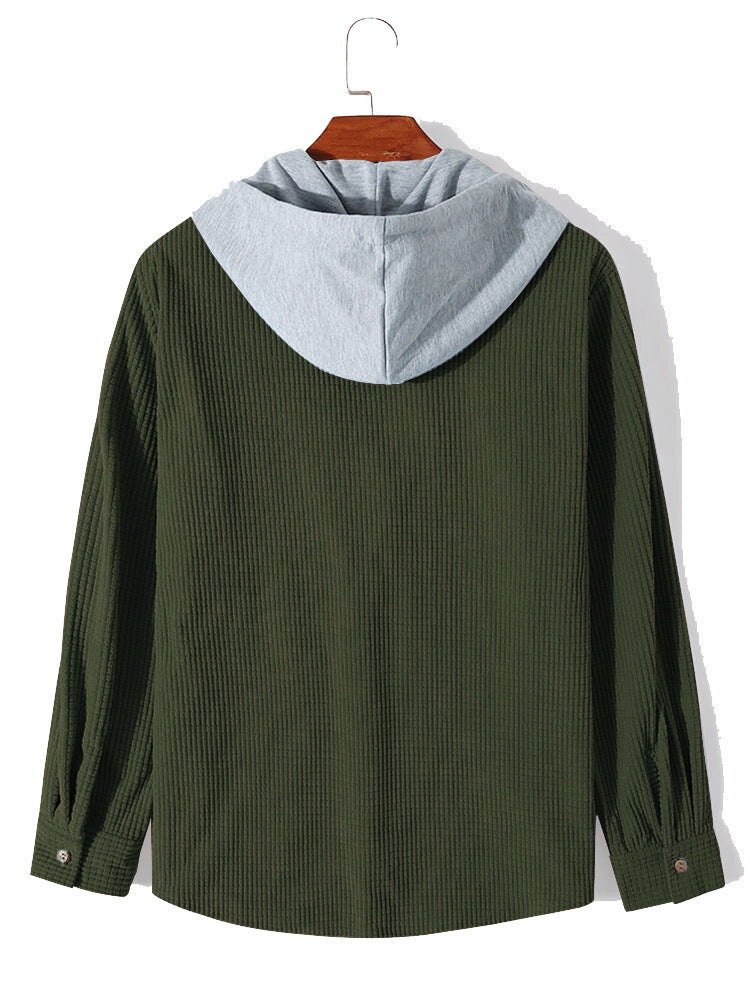Hooded Corduroy - Jacket CASA LARO MEN