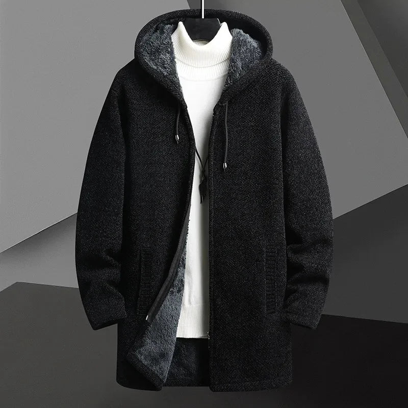 Hooded Longline - Coat CASA LARO MEN