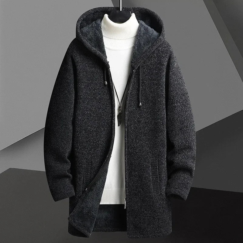 Hooded Longline - Coat CASA LARO MEN