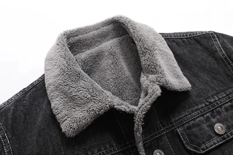 Houston Washed Blue Denim Trucker - Jacket CASA LARO