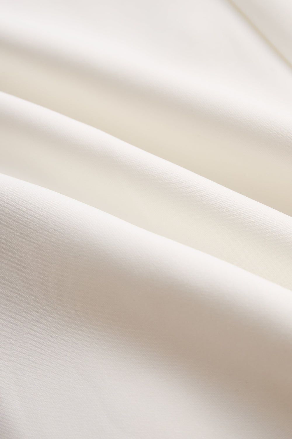Elegant White Keyhole Pencil Dress SN