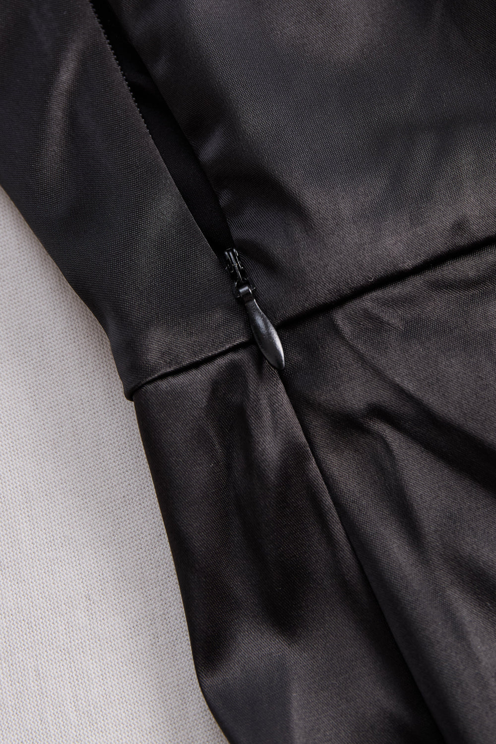 Glamorous Allure One-Shoulder Black Gown SN