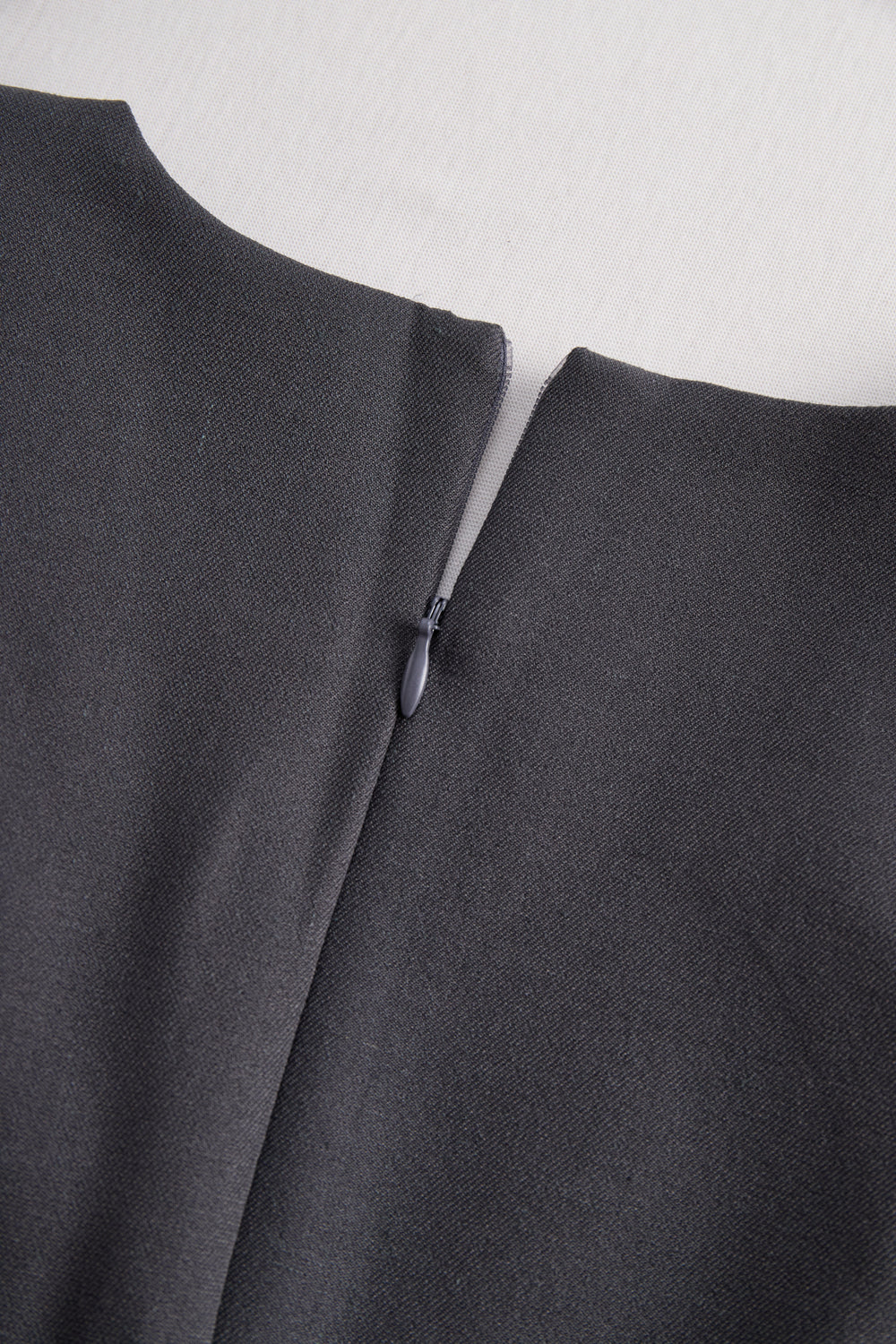 Sophisticated Sleeveless Peplum Jumpsuit In Charcoal Gray SN