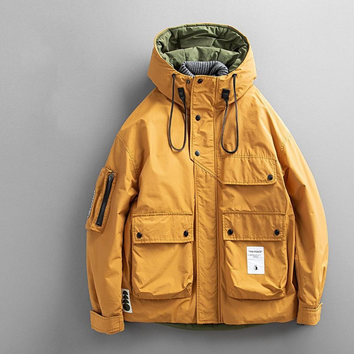 Insulated Hooded Water-Resistant - Parka CASA LARO MEN