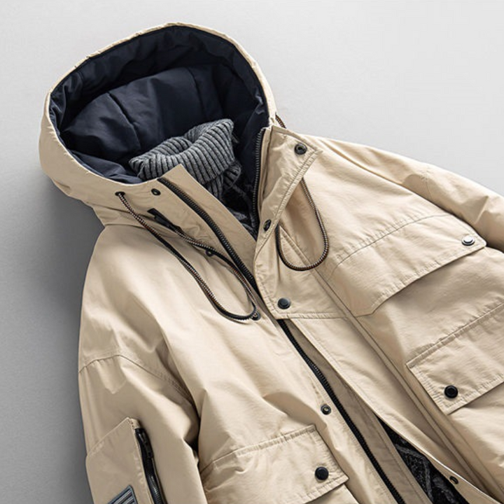 Insulated Hooded Water-Resistant - Parka CASA LARO MEN