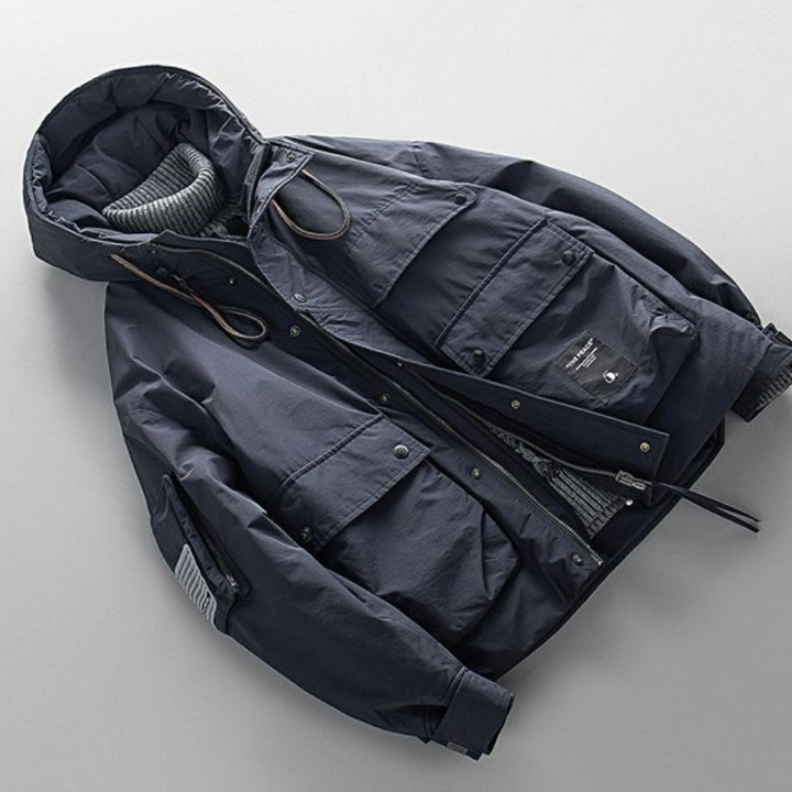 Insulated Hooded Water-Resistant - Parka CASA LARO MEN