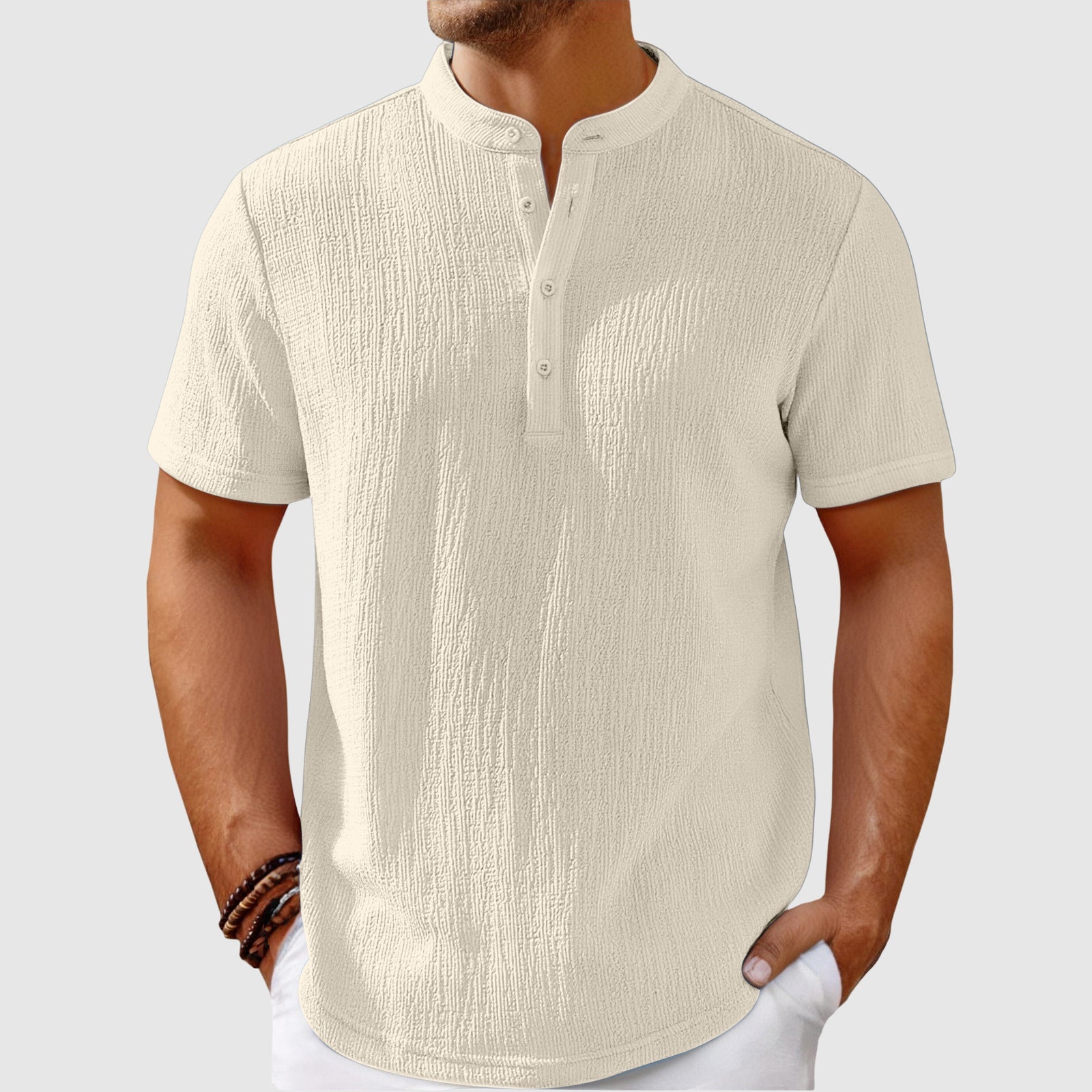 Bayside Linen Button-Up - Shirt