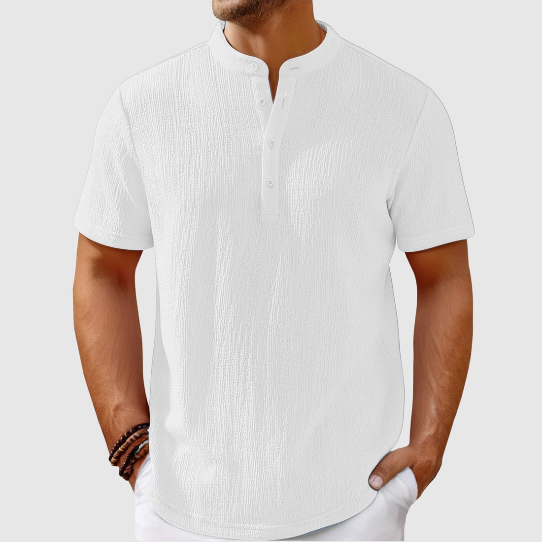 Bayside Linen Button-Up - Shirt