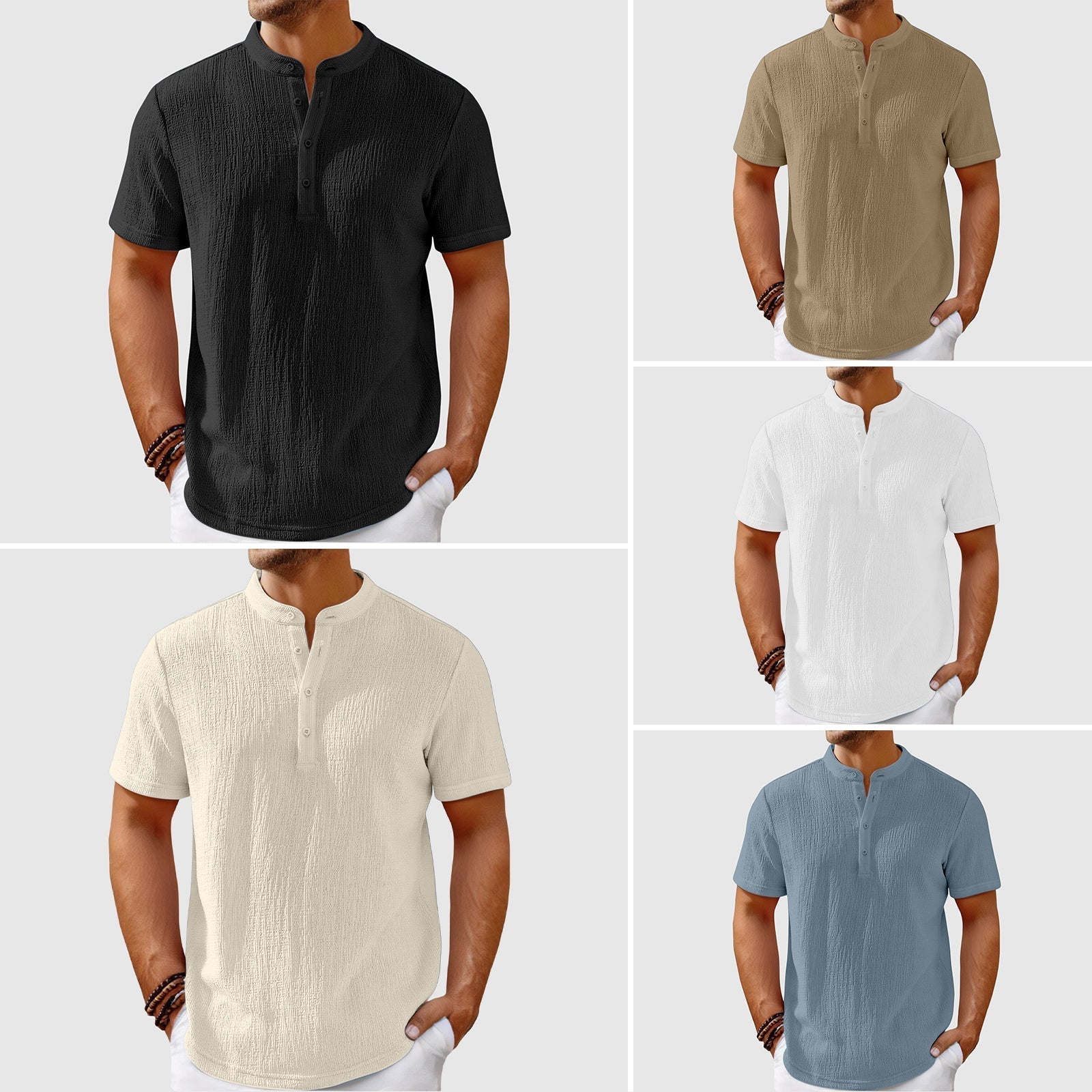 Bayside Linen Button-Up - Shirt