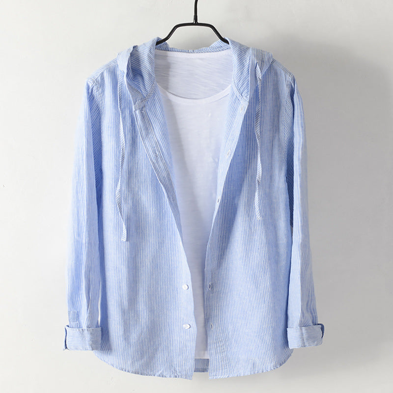 Hooded Linen - Shirt