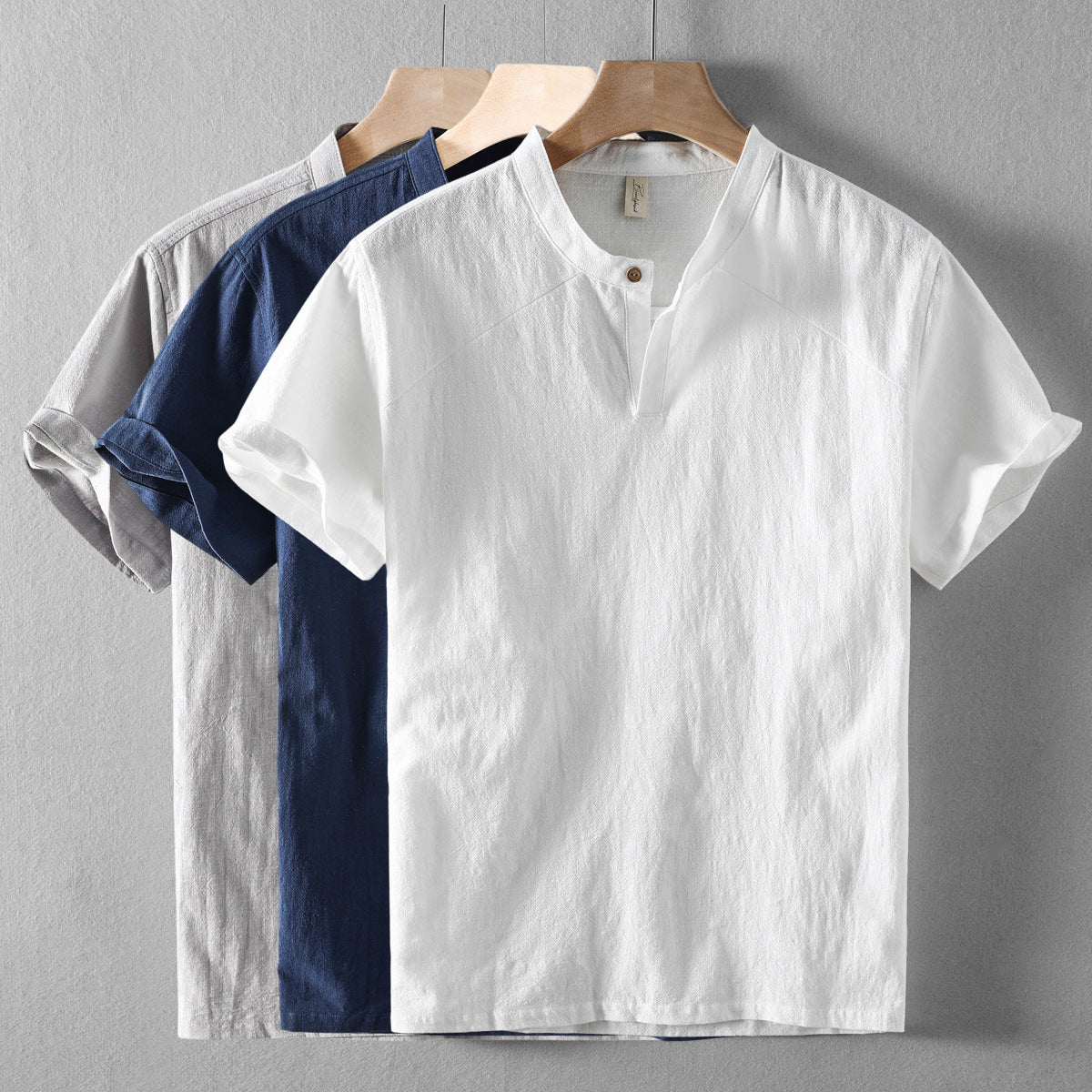 Linen Relaxed Button-Down - Shirt