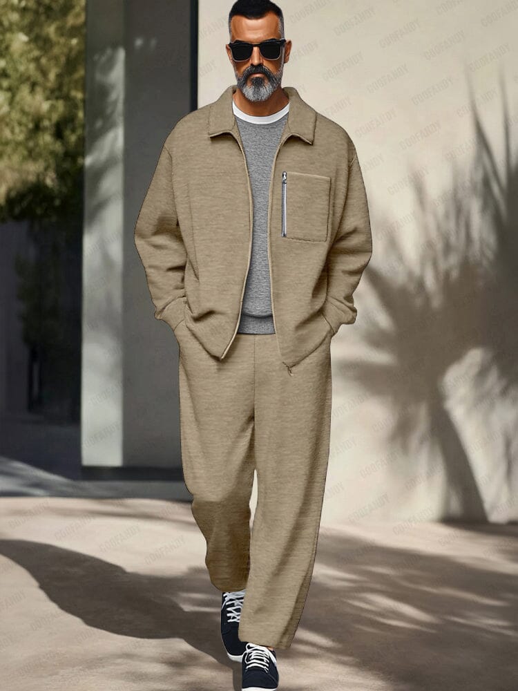 James - Athleisure Regular Fit Jacket Set CAAYWORLD MEN