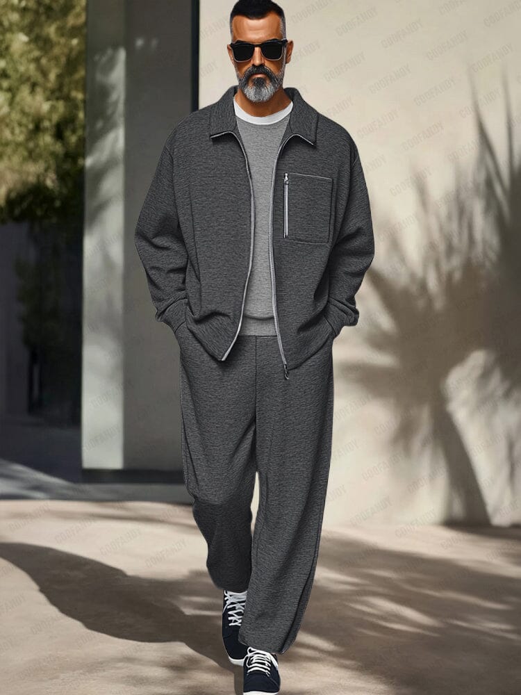 James - Athleisure Regular Fit Jacket Set CAAYWORLD MEN