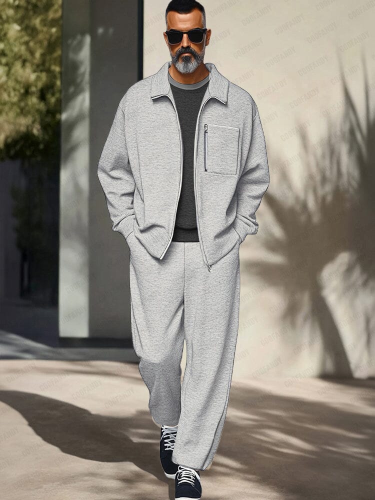 James - Athleisure Regular Fit Jacket Set CAAYWORLD MEN