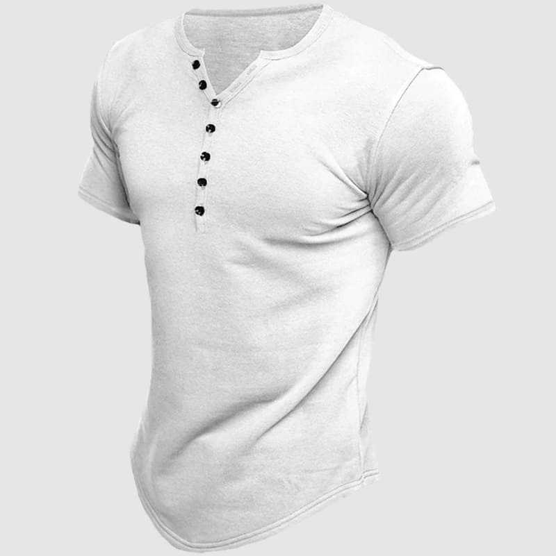 Havre Short Sleeve Henley - T-Shirt