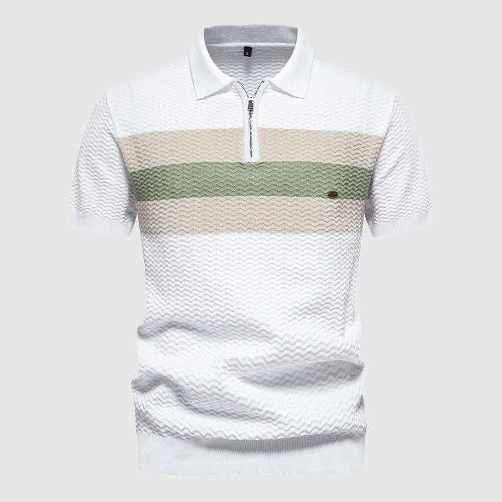 Marina Zip Polo - Polo Shirt