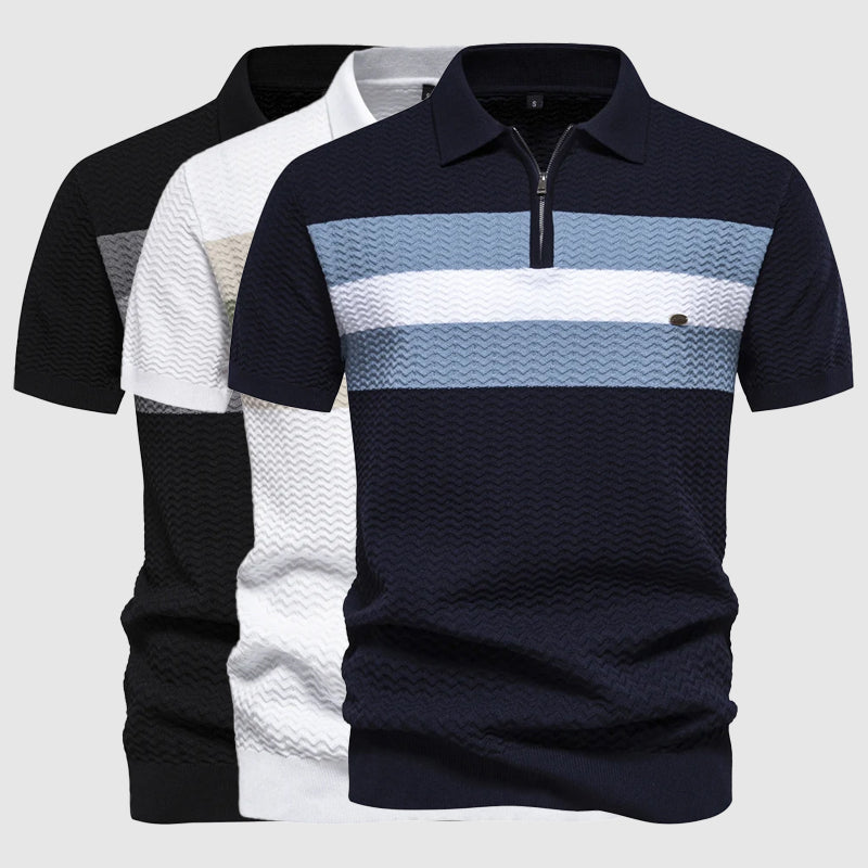 Marina Zip Polo - Polo Shirt