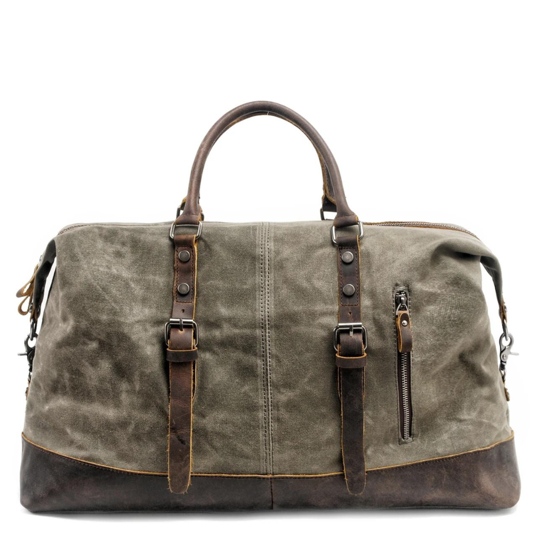 Kingsley Canvas & Leather - Duffle Bag CASA LARO