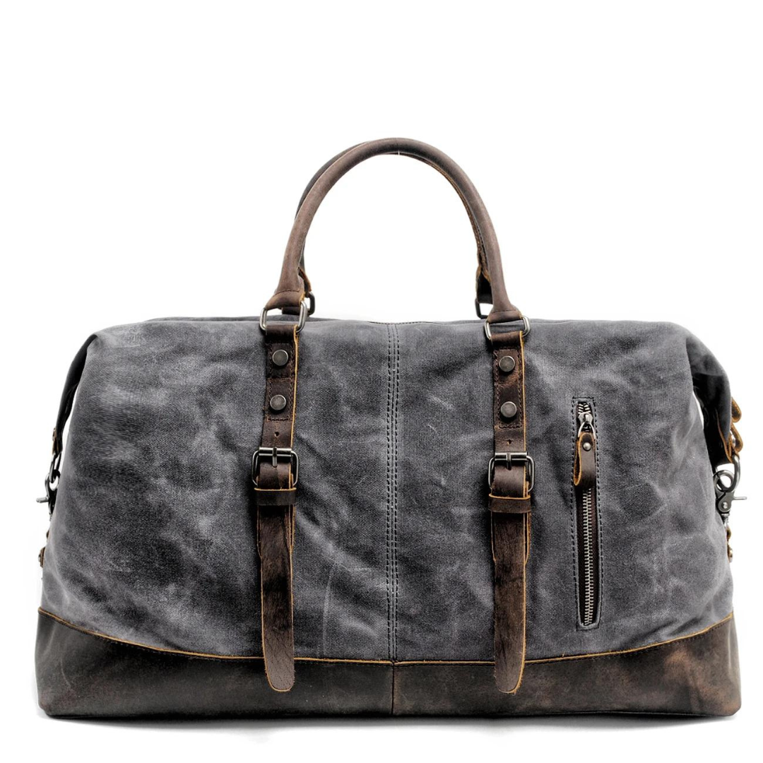 Kingsley Canvas & Leather - Duffle Bag CASA LARO