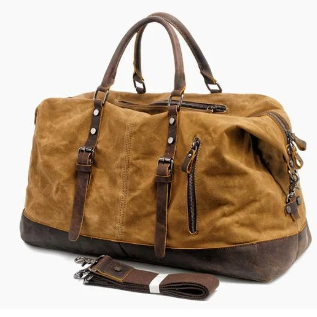 Kingsley Canvas & Leather - Duffle Bag CASA LARO