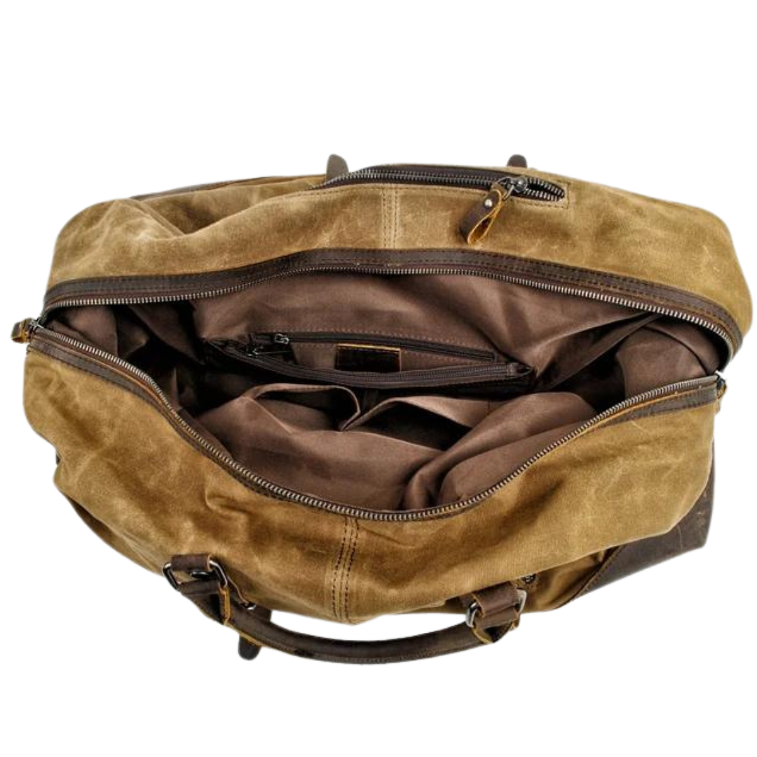 Kingsley Canvas & Leather - Duffle Bag CASA LARO
