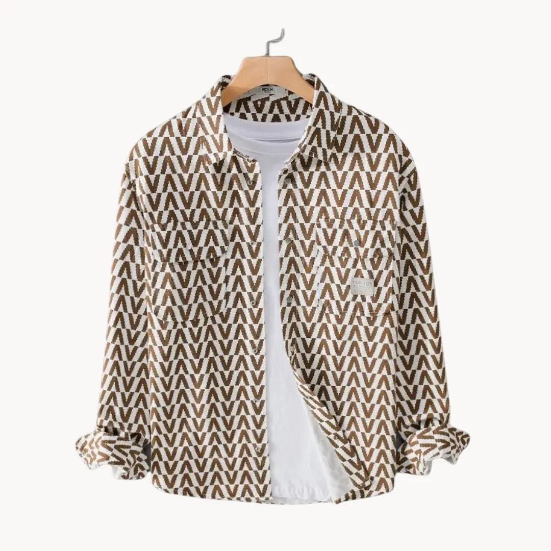 Kjell Cotton Button-Down - Shirt CASA LARO