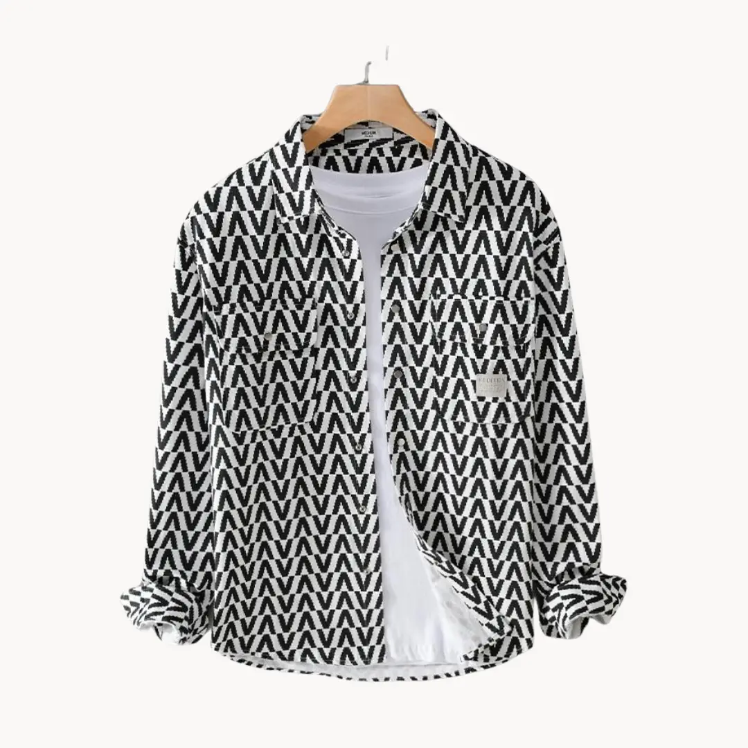 Kjell Cotton Button-Down - Shirt CASA LARO