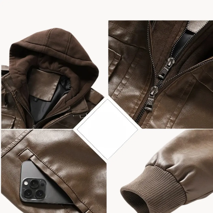 Knight Leather Moto - Jacket CASA LARO