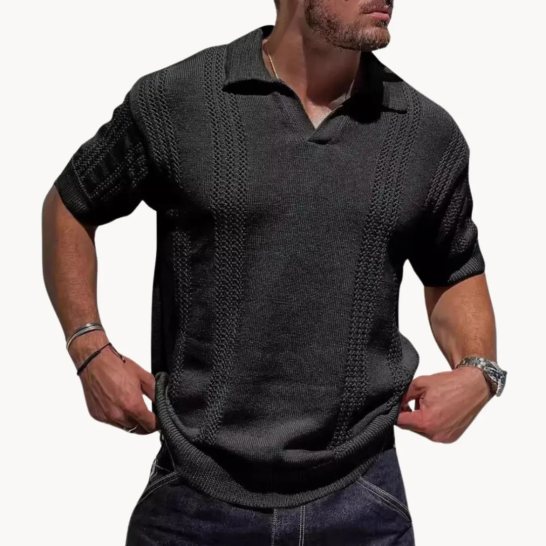Knit Polo - Polo Shirt CASA LARO