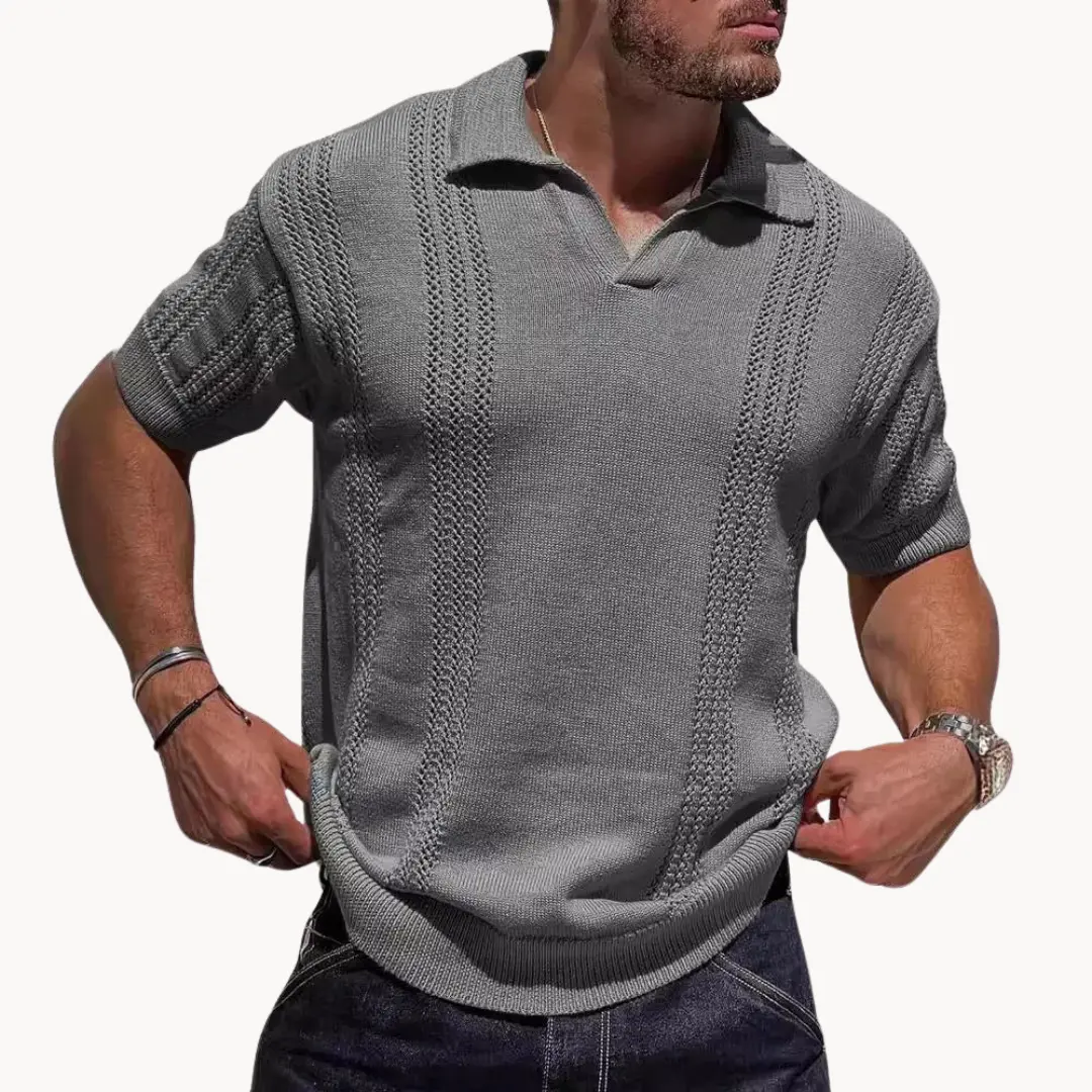 Knit Polo - Polo Shirt CASA LARO