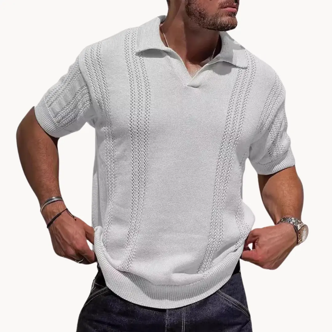 Knit Polo - Polo Shirt CASA LARO