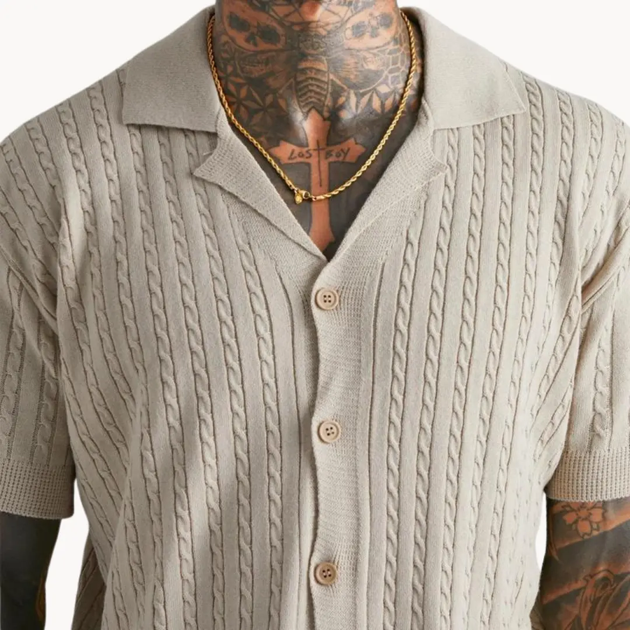 Knitted Polo - Sweater CAAYWORLD