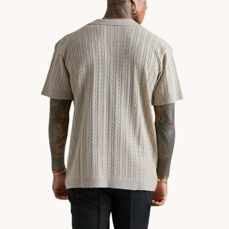 Knitted Polo - Sweater CAAYWORLD