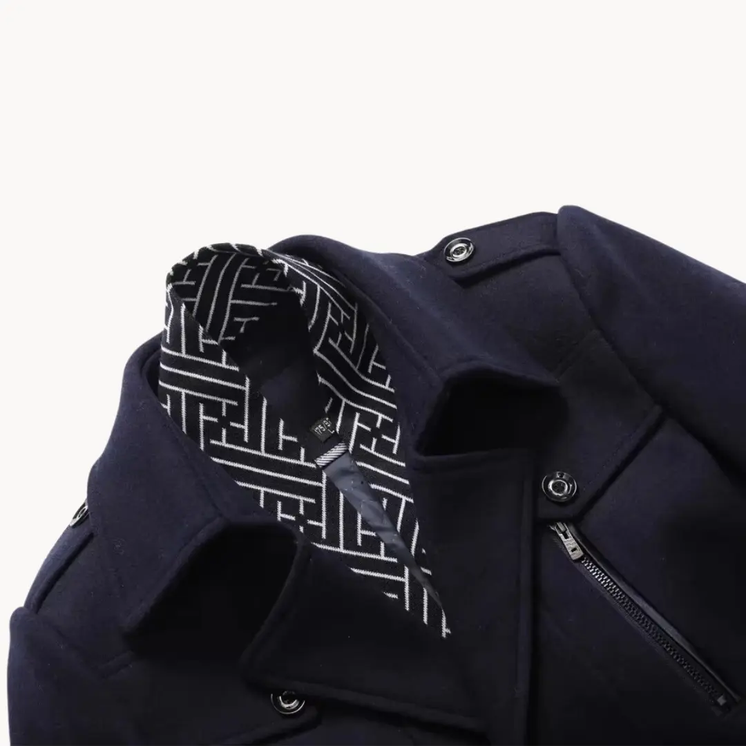 Knox Wool Overcoat - Coat CASA LARO