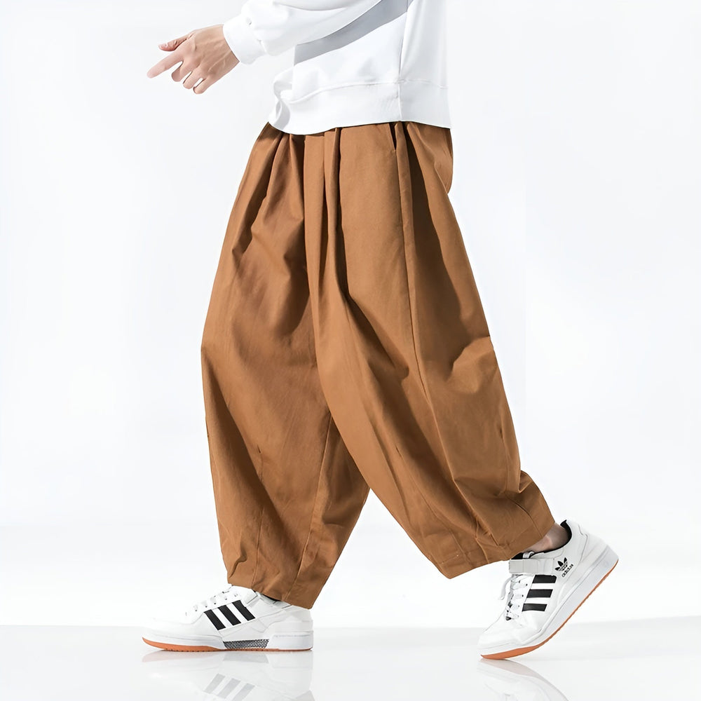 Kyoto Cotton Sarouel - Pants CASA LARO MEN