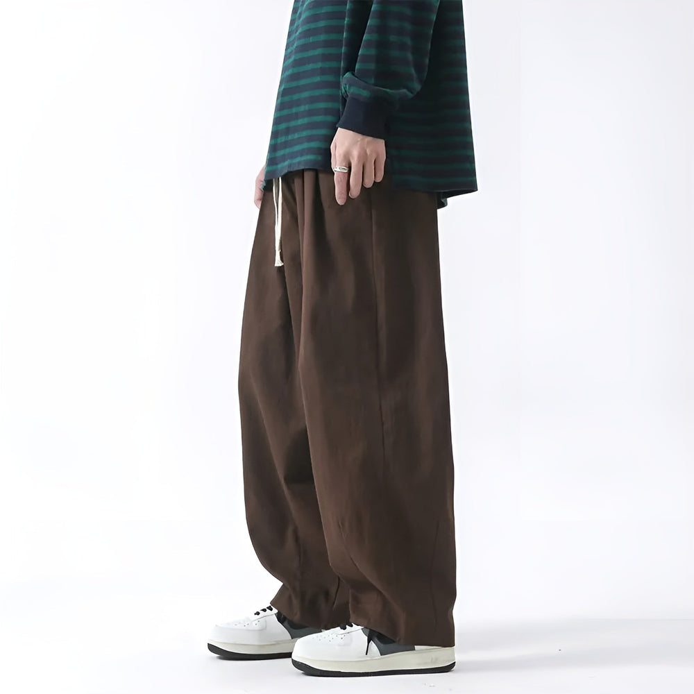 Kyoto Cotton Sarouel - Pants CASA LARO MEN
